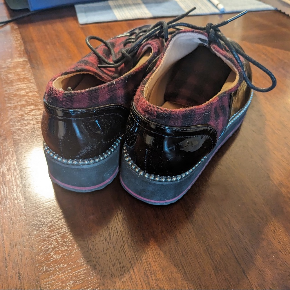 Stylish Shoes Faux Patent Leather